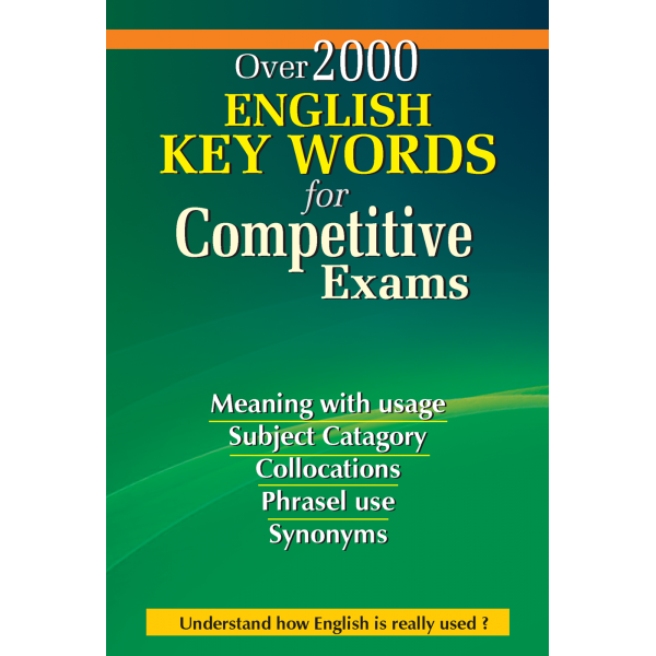 Over 2000 English Key Words for Competitive Exams